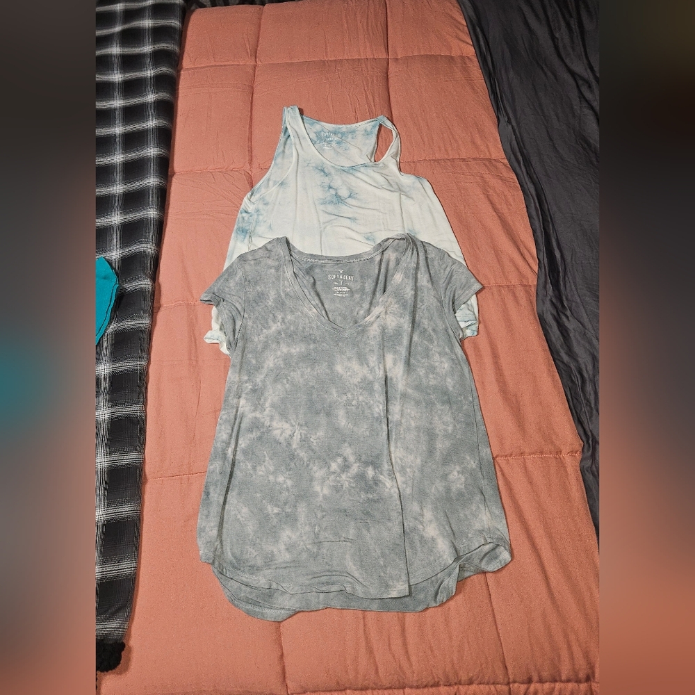 2 american eagle shirt bundle